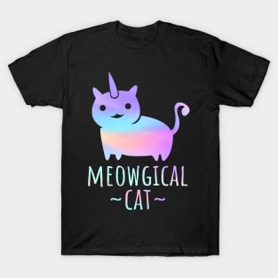 'Meowgical Caticorn' Fantastic Cats Unicorn Gift T-Shirt